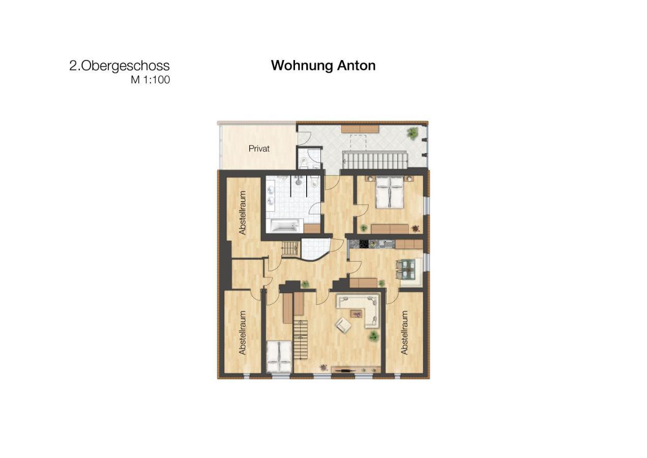 Sonnenhof Apartment ชเริคเคิน ภายนอก รูปภาพ